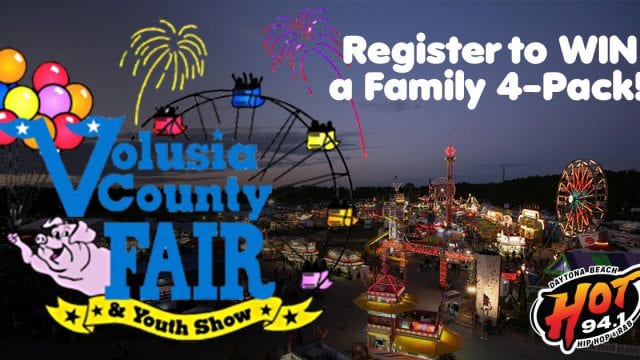 Register To Win Tickets to the Volusia County Fair from HOT 94.1